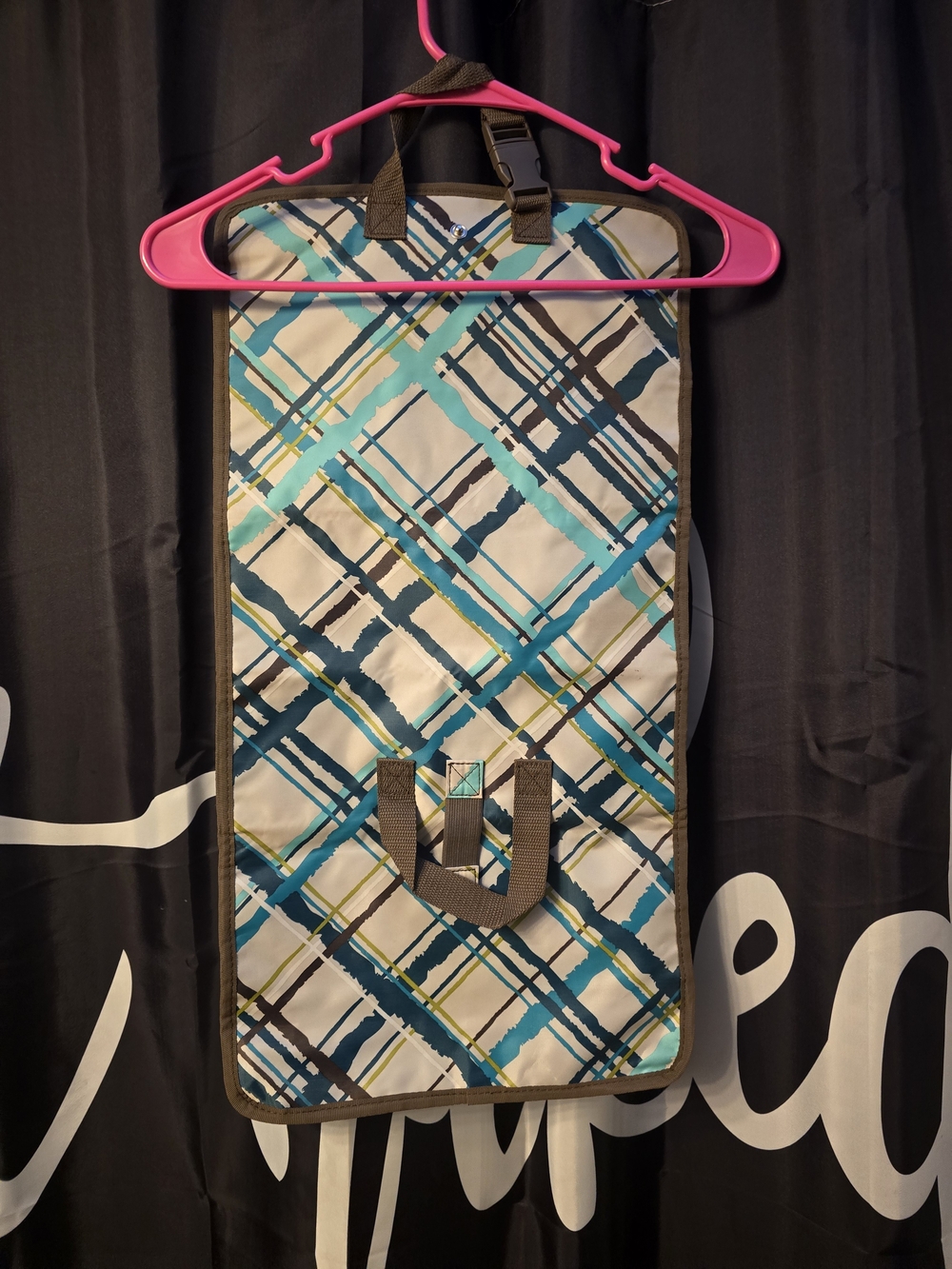 Thirty-One Vibrant Teal & Gray Travel Organizer - Picture 4 of 9
